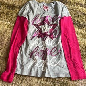 Justice Girls long sleeve size 12 shirt